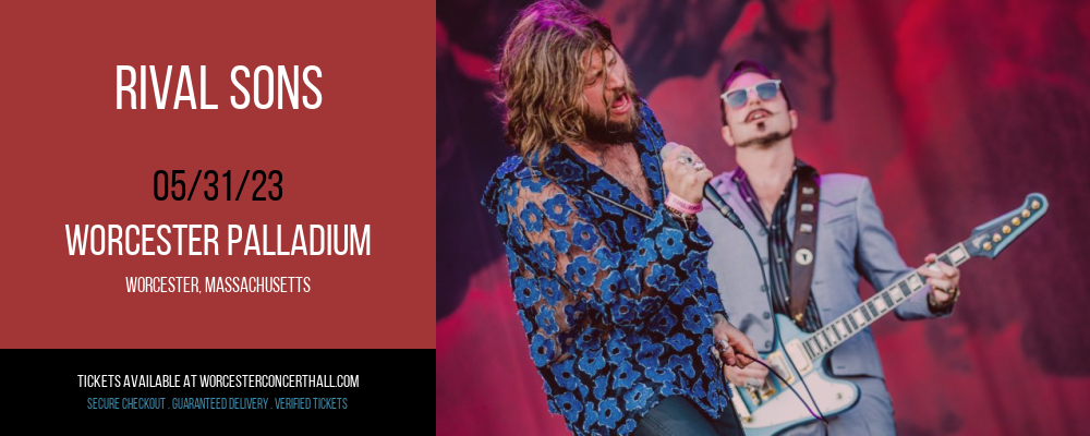 Rival Sons at Worcester Palladium tickets Rival Sons at Worcester Palladium