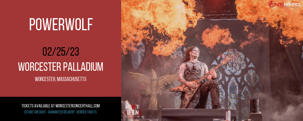 Powerwolf at Worcester Palladium tickets Powerwolf at Worcester Palladium