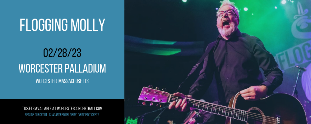 Flogging Molly at Worcester Palladium tickets Flogging Molly at Worcester Palladium