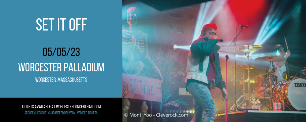 Set It Off at Worcester Palladium tickets Set It Off at Worcester Palladium