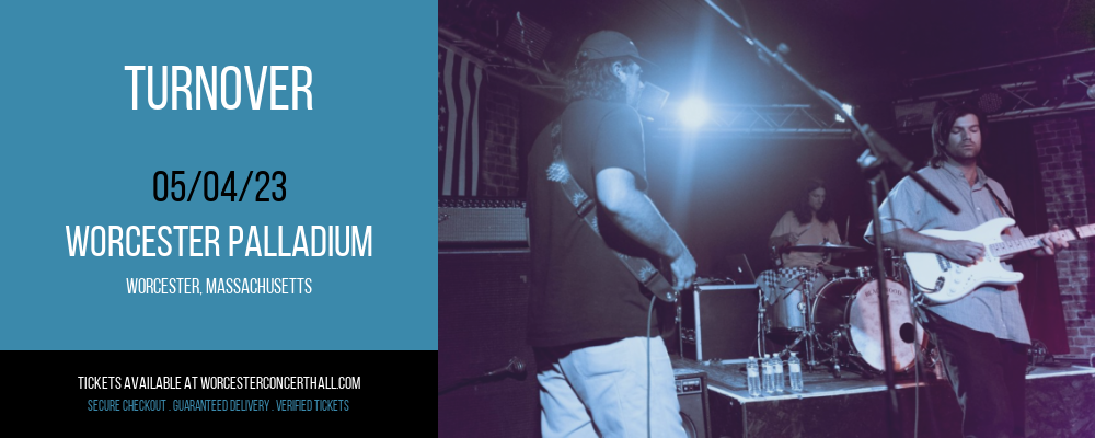 Turnover at Worcester Palladium tickets Turnover at Worcester Palladium