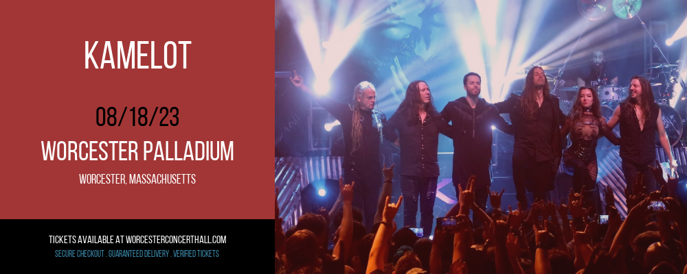 Kamelot at Worcester Palladium tickets Kamelot at Worcester Palladium