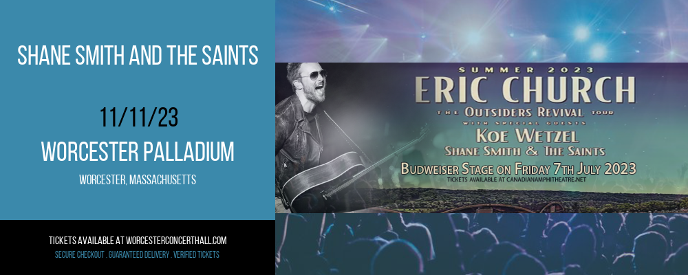 Shane Smith and The Saints at Worcester Palladium