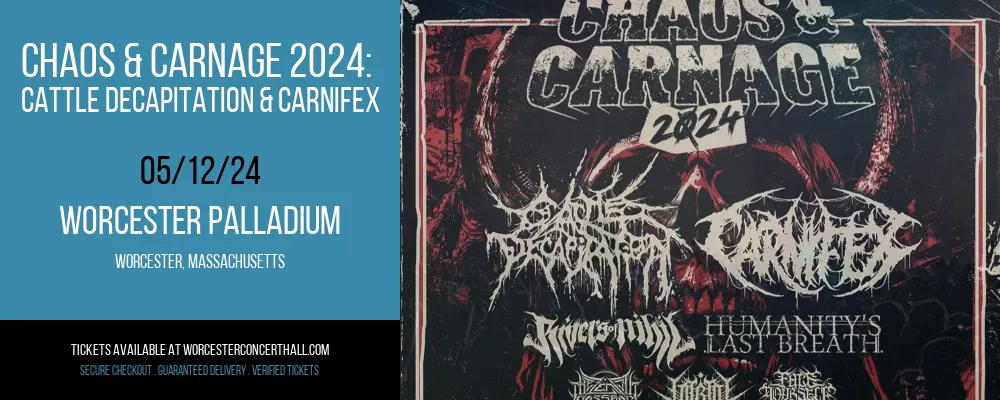 Chaos & Carnage 2024 at Worcester Palladium