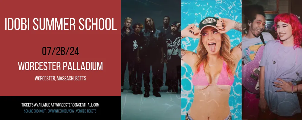 Idobi Summer School at Worcester Palladium