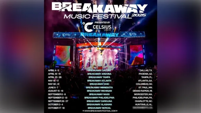 Breakaway Music Festival – Friday (Time:TBD)