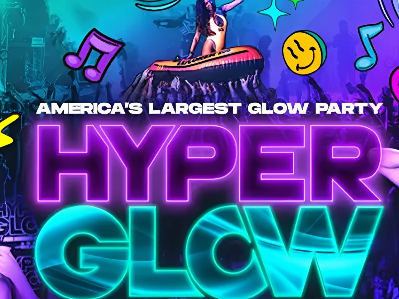 Hyperglow America’s Largest Glow Party