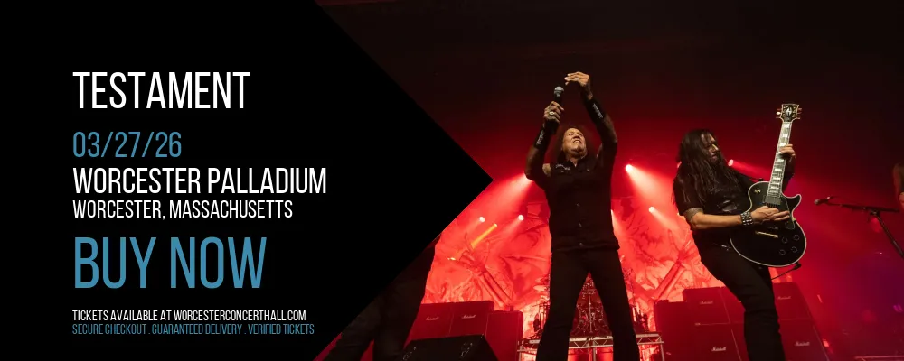 Testament at Worcester Palladium