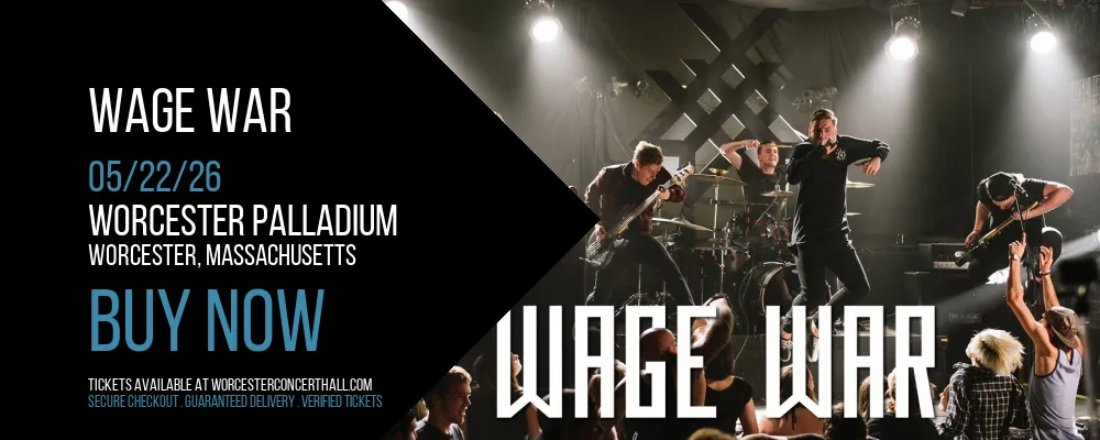 Wage War at Worcester Palladium