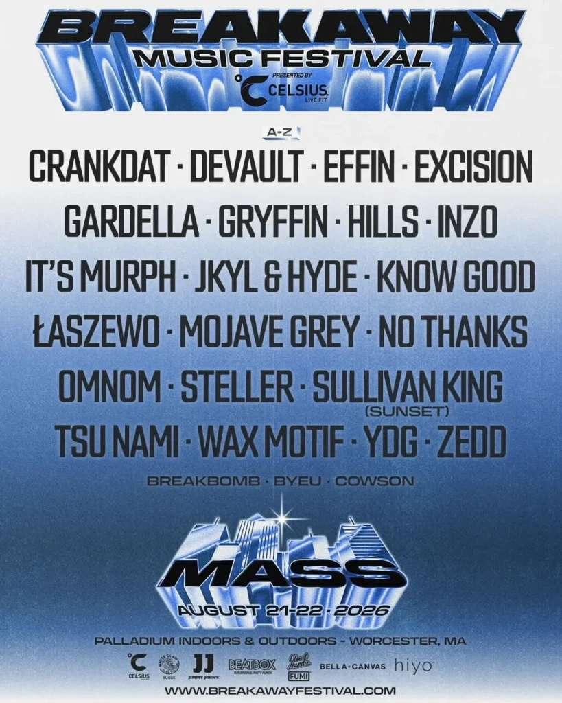 Breakaway Music Festival Massachusetts tickets