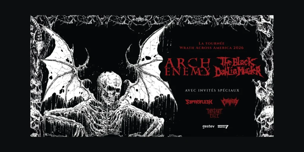Arch Enemy & The Black Dahila Murder at Worcester Palladium